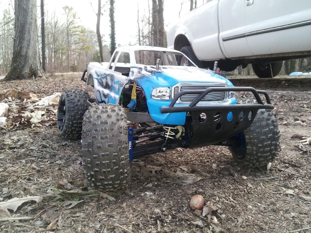 slash monster truck body